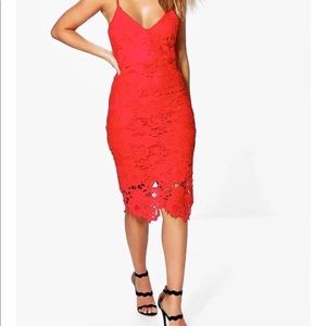 Boohoo midi dress
